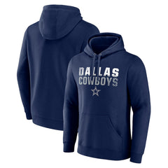 Fade Out Fitted Pullover Hoodie - Dallas Cowboys