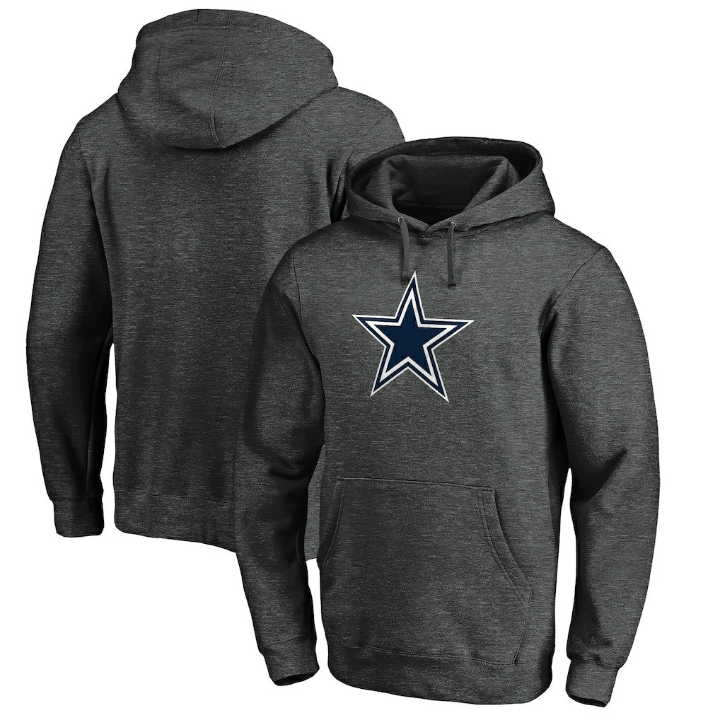 Primary Logo Fitted Pullover Hoodie - Dallas Cowboys
