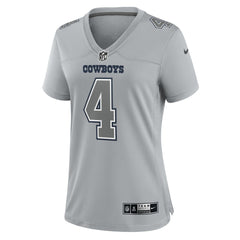 Dak Prescott  Women's Atmosphere Fashion Game Jersey - Dallas Cowboys