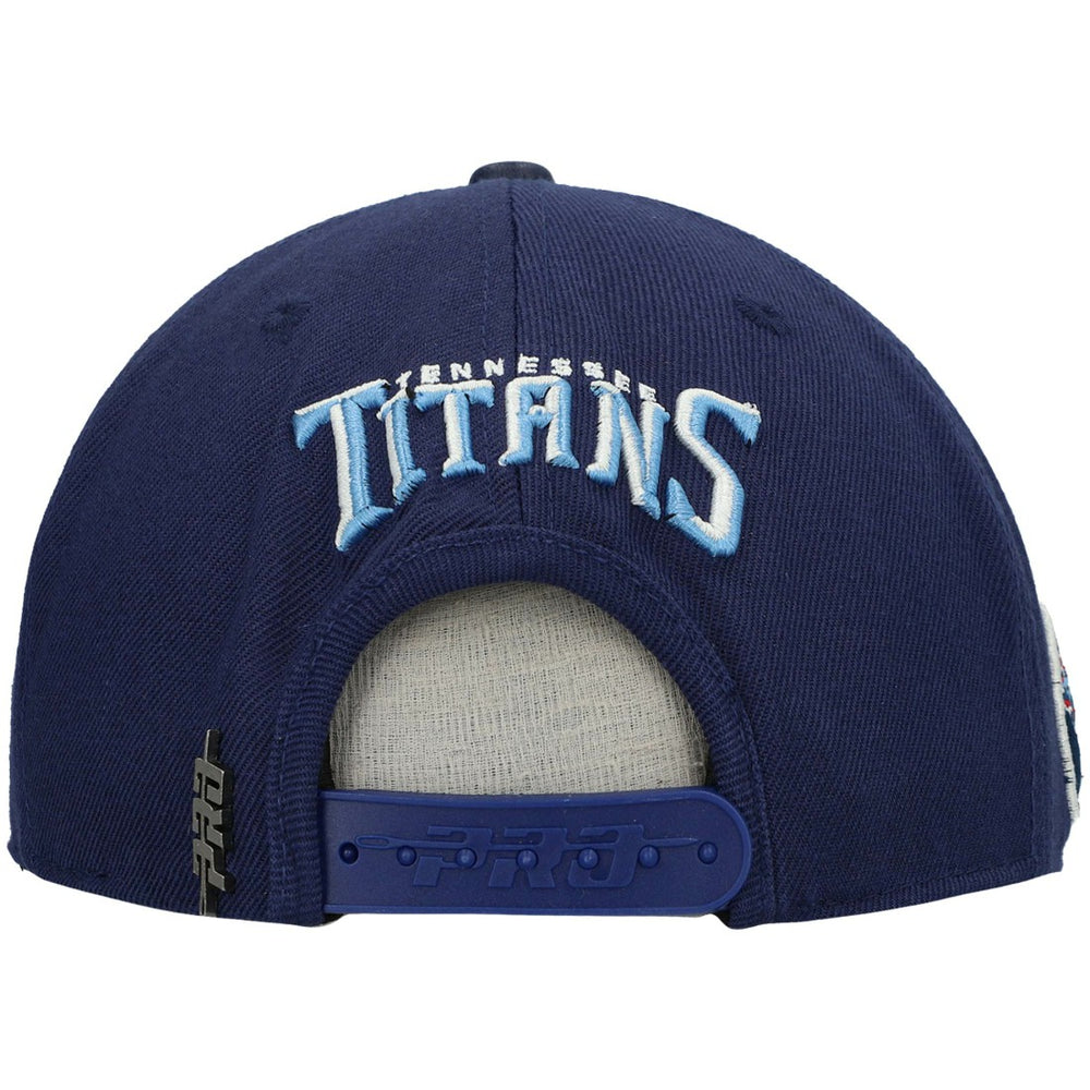 Pro Standard Stacked Snapback Hat - Tennessee Titans