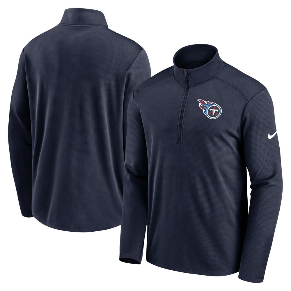 Logo Pacer Performance Half-Zip Jacket - Tennessee Titans