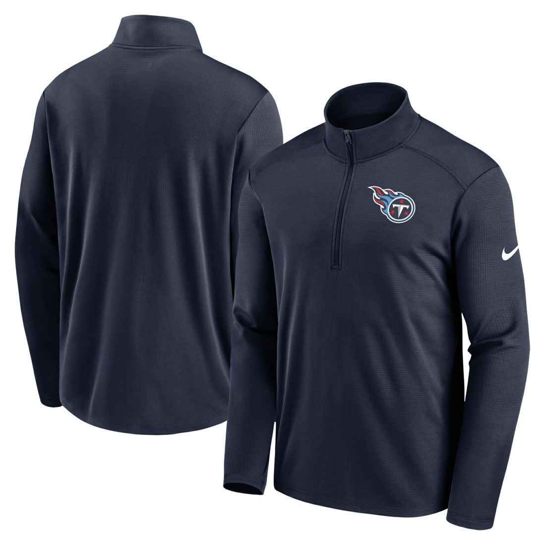Logo Pacer Performance Half-Zip Jacket - Tennessee Titans
