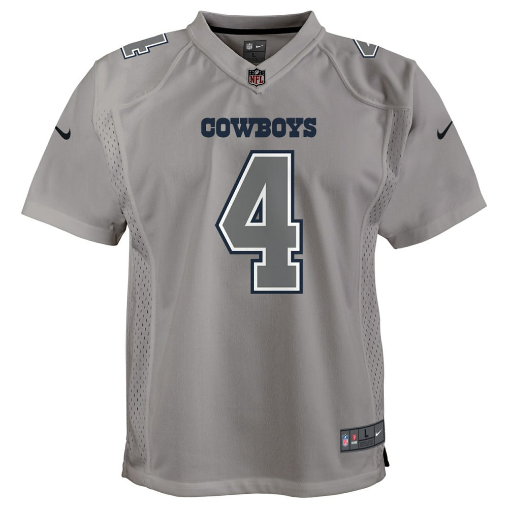 Dak Prescott  Youth Atmosphere Game Jersey - Dallas Cowboys