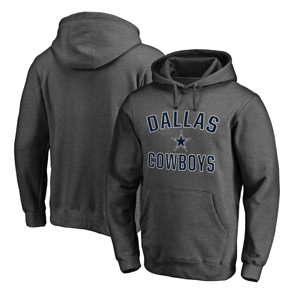 Victory Arch Team Fitted Pullover Hoodie - Dallas Cowboys