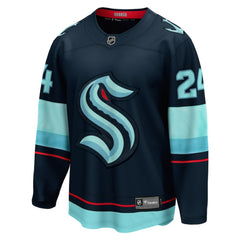 NHL Deep Sea Blue Jamie Oleksiak Seattle Kraken Fanatics Home Breakaway Player Jersey