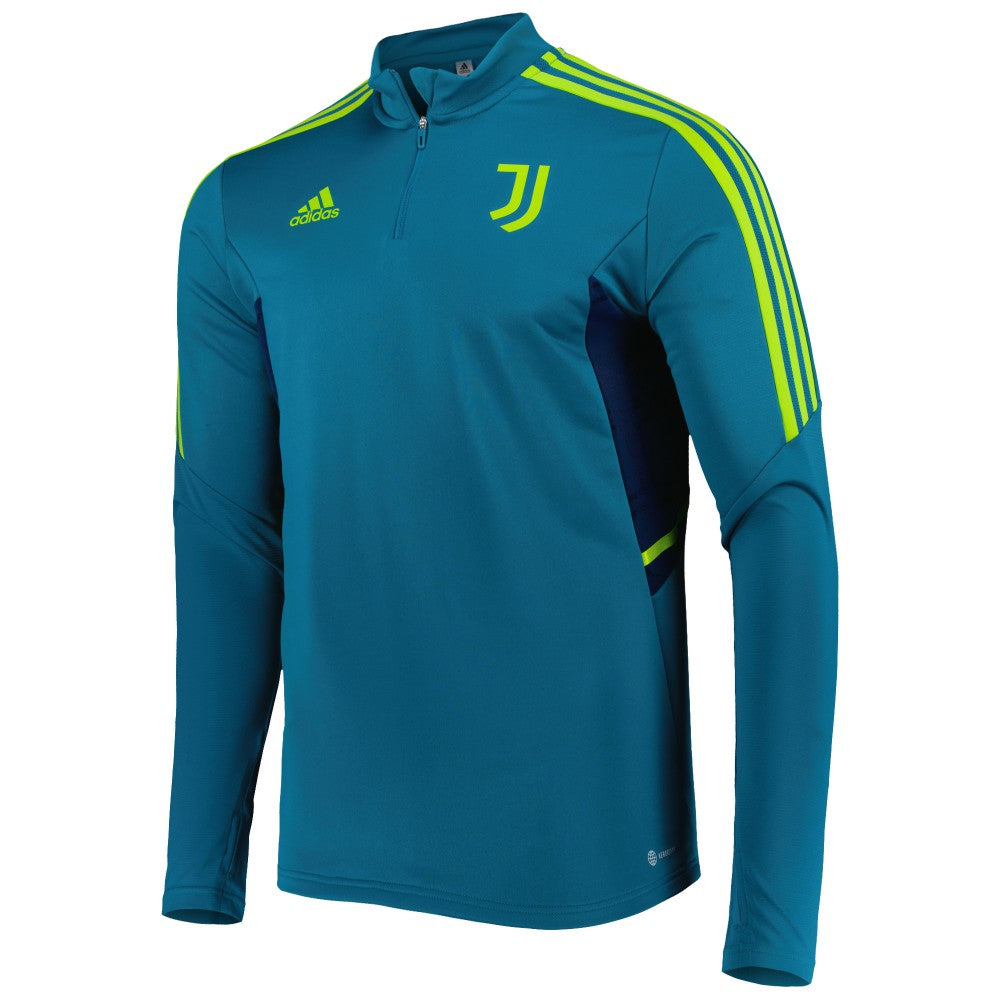 Juventus Team Training AEROREADY Quarter-Zip Top - Adidas Teal