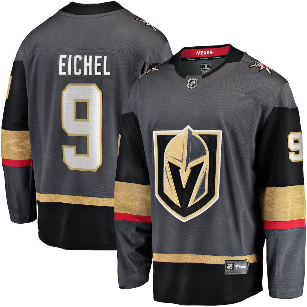 NHL Gray Jack Eichel Vegas Golden Knights Fanatics Alternate Breakaway Player Jersey