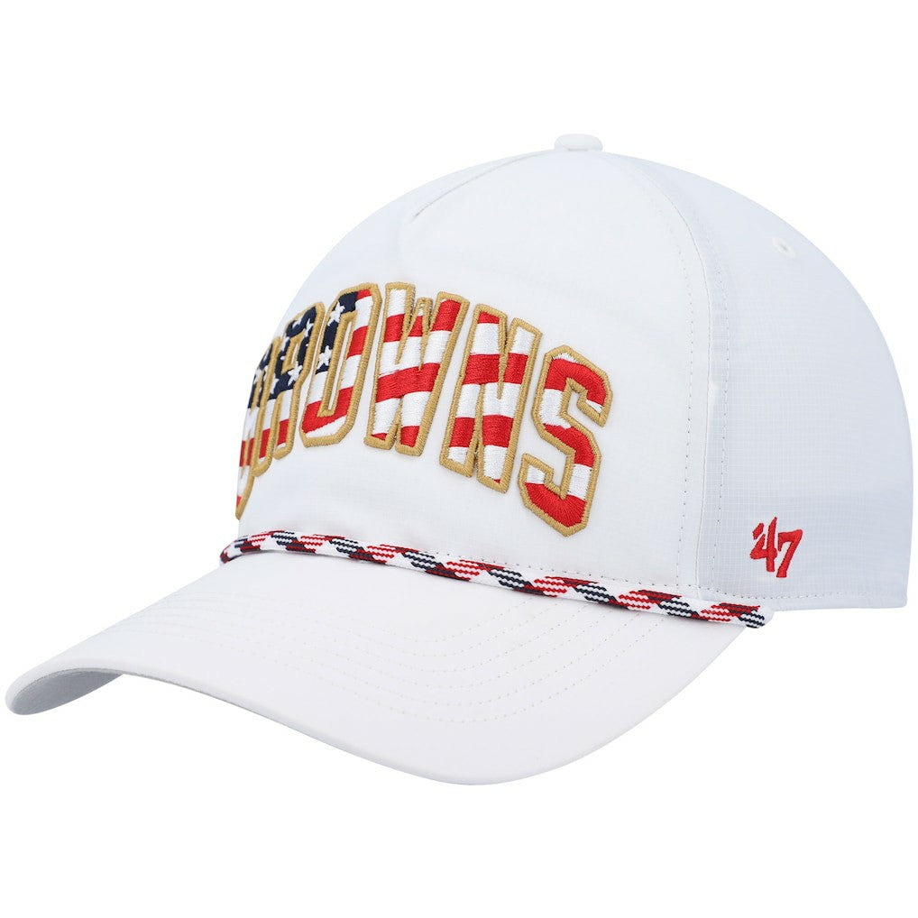 '47 Hitch Stars and Stripes Trucker Adjustable Hat - Cleveland Browns