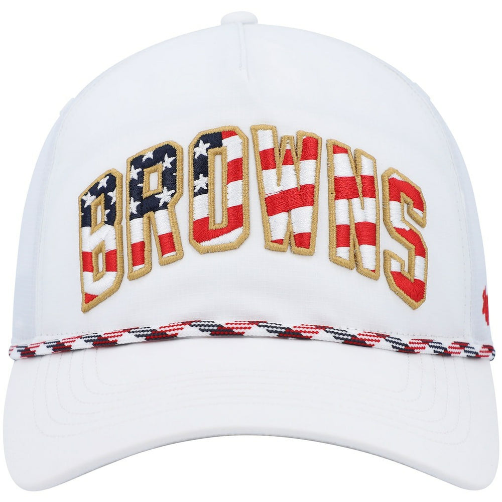 '47 Hitch Stars and Stripes Trucker Adjustable Hat - Cleveland Browns