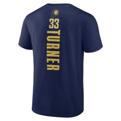 NBA Myles Turner Indiana Pacers Playmaker Name & Number T-Shirt
