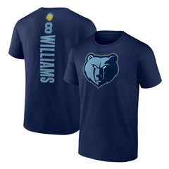 NBA Ziaire Williams Memphis Grizzlies Playmaker Name & Number T-Shirt
