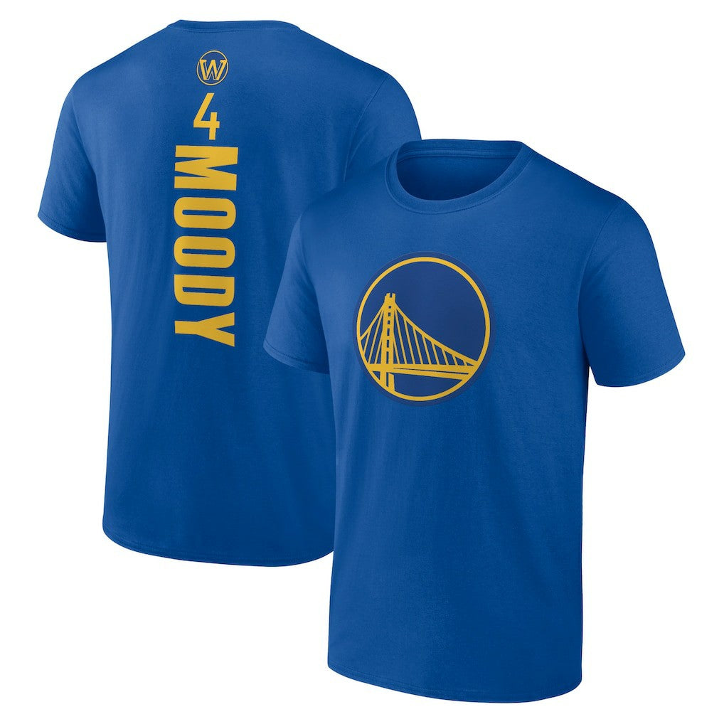 NBA Moses Moody Golden State Warriors Playmaker Name & Number T-Shirt sale