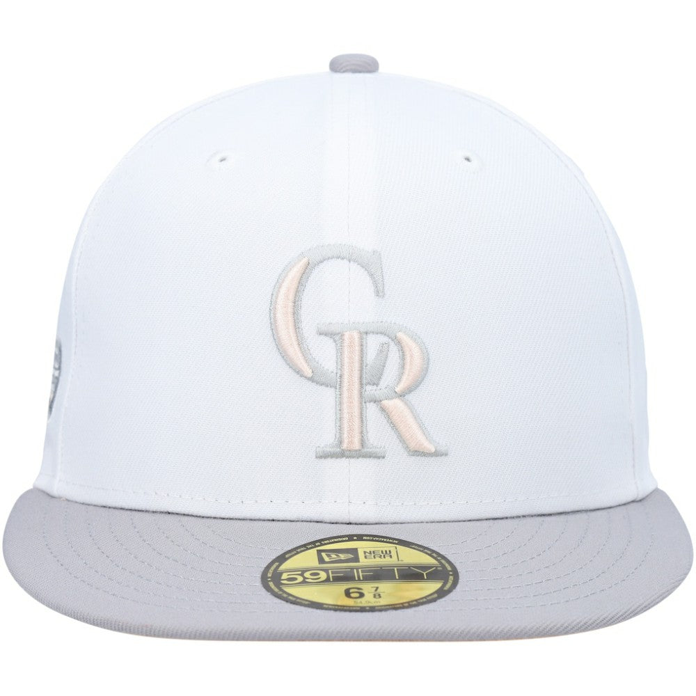 MLB Colorado Rockies New Era 2007 World Series Side Patch Undervisor 59FIFTY Fitted Hat