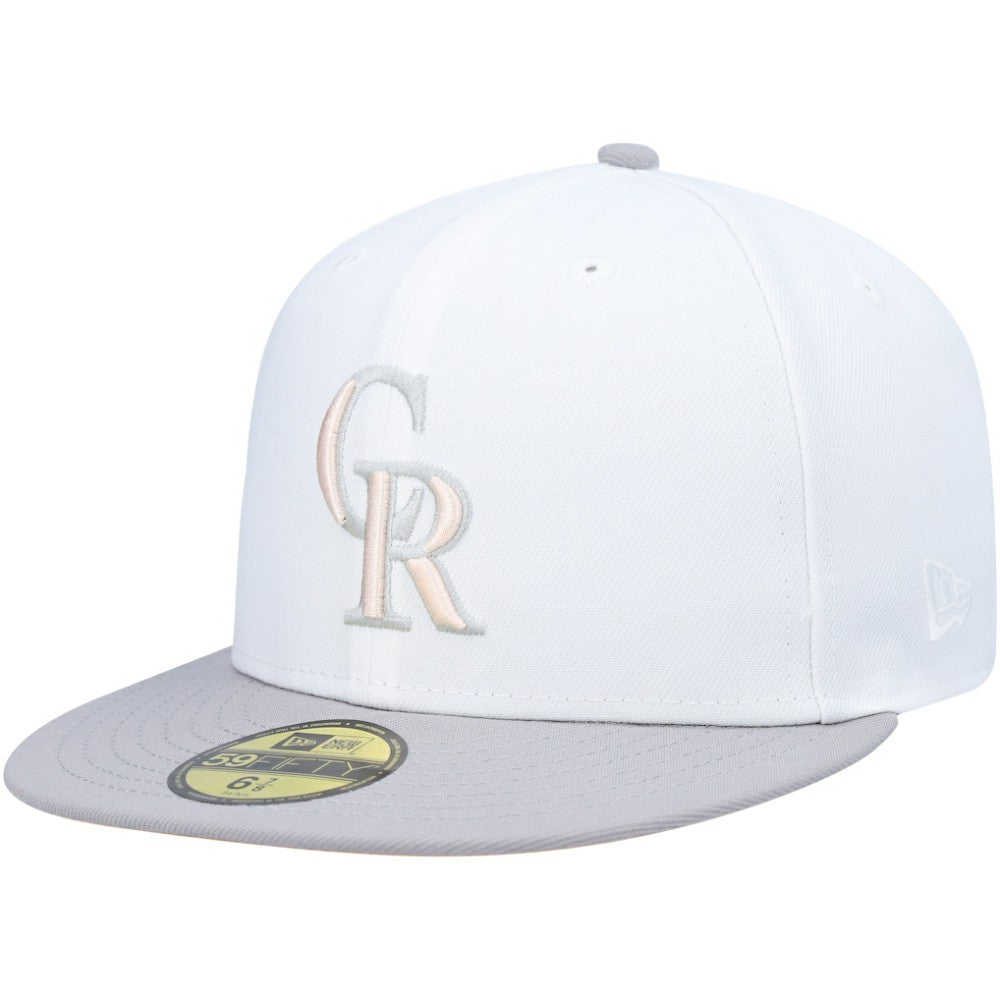 MLB Colorado Rockies New Era 2007 World Series Side Patch Undervisor 59FIFTY Fitted Hat