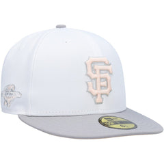 MLB San Francisco Giants New Era 2002 World Series Side Patch Undervisor 59FIFTY Fitted Hat