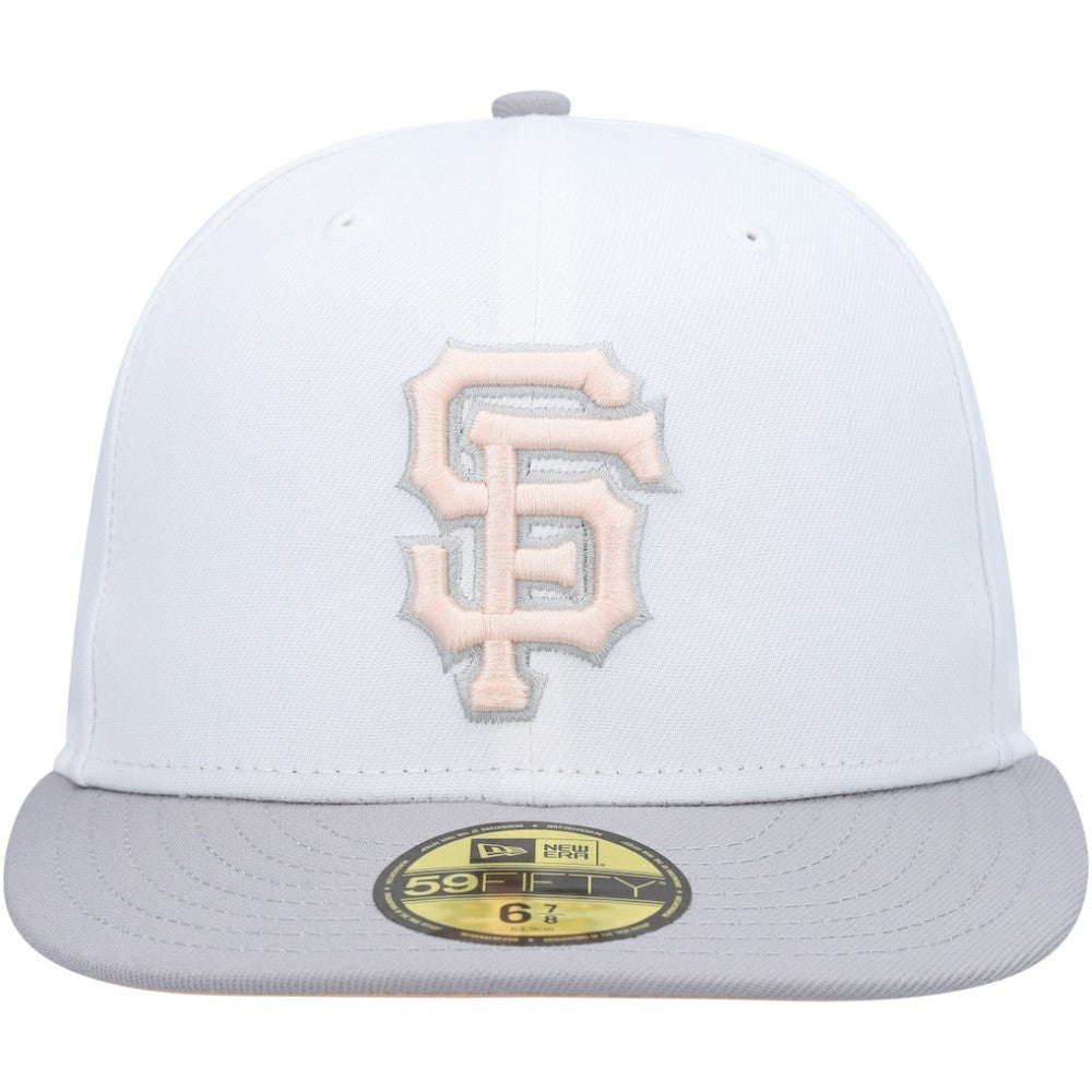 MLB San Francisco Giants New Era 2002 World Series Side Patch Undervisor 59FIFTY Fitted Hat