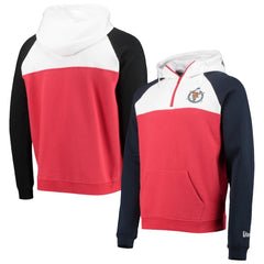 MLB Washington Nationals New Era Cooperstown Collection Quarter-Zip Hoodie Jacket