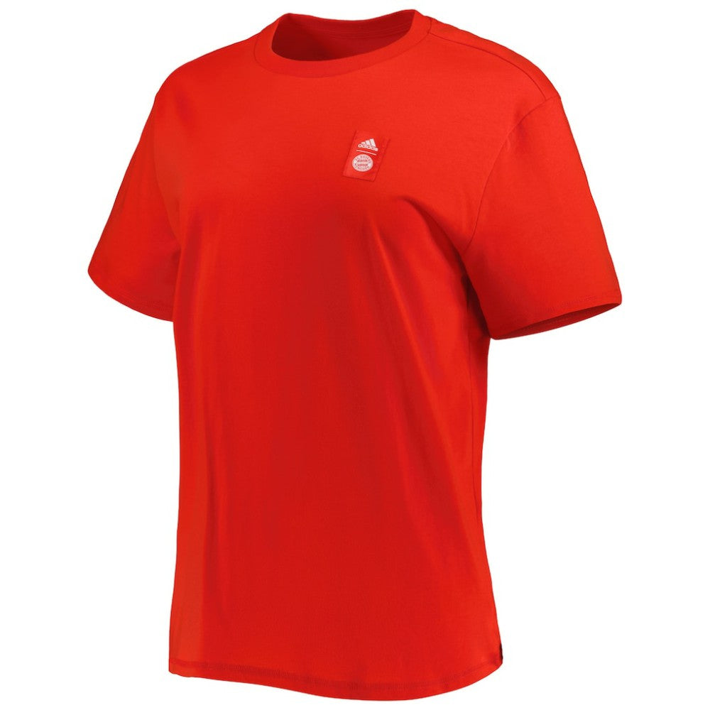 Bayern Munich Women's DNA T-Shirt - Adidas Red