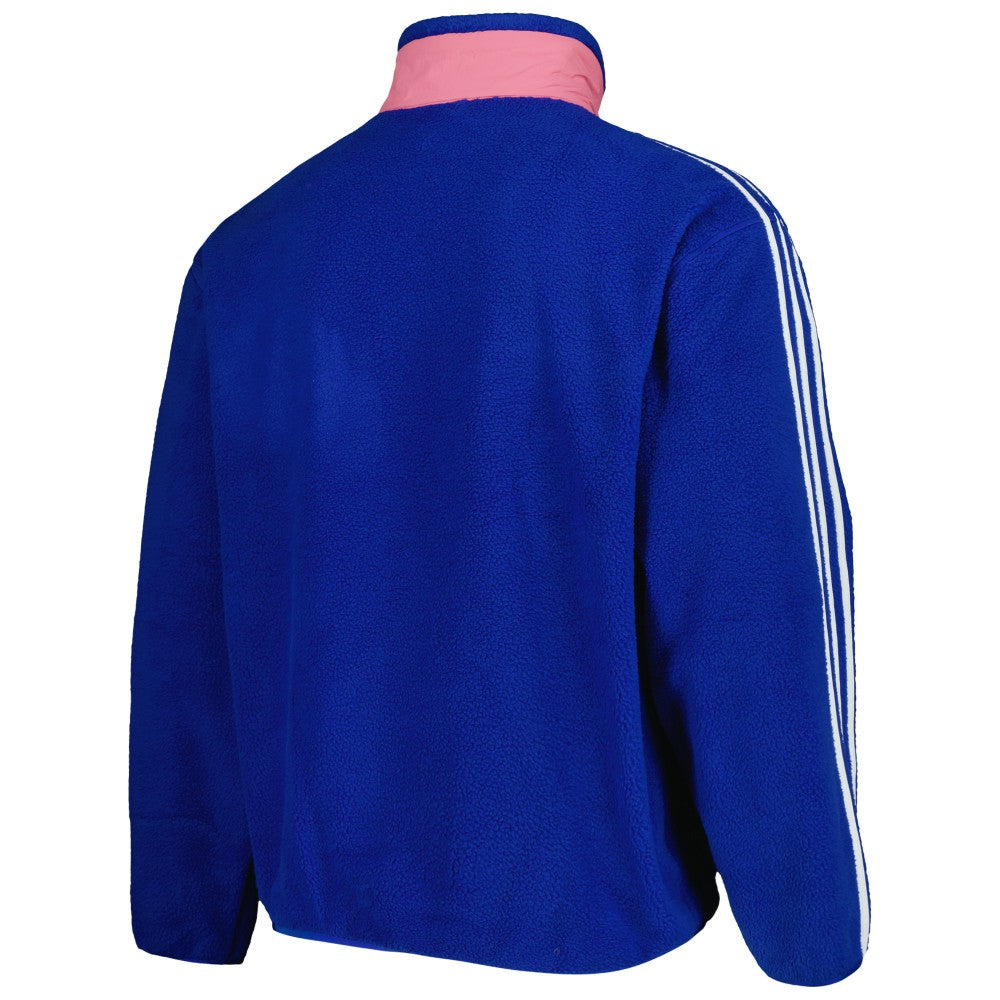Juventus Lifestyler Fleece Full-Zip Jacket - Adidas Blue