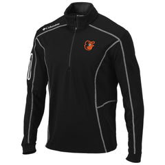 MLB Baltimore Orioles Columbia Shotgun Omni-Wick Quarter-Zip Pullover Jacket