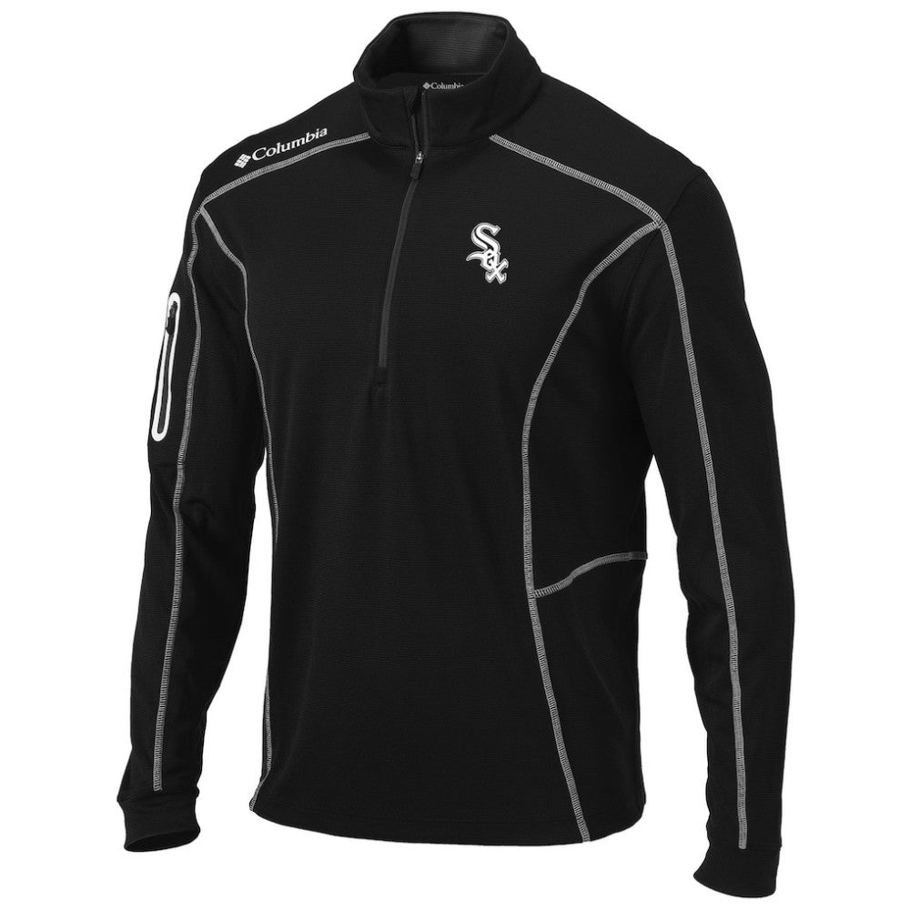 MLB Chicago White Sox Columbia Shotgun Omni-Wick Quarter-Zip Pullover Jacket