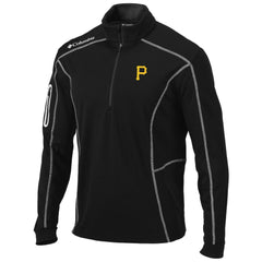 MLB Pittsburgh Pirates Columbia Shotgun Omni-Wick Quarter-Zip Pullover Jacket