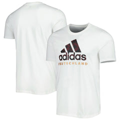 Germany National Team DNA Graphic T-Shirt - Adidas White