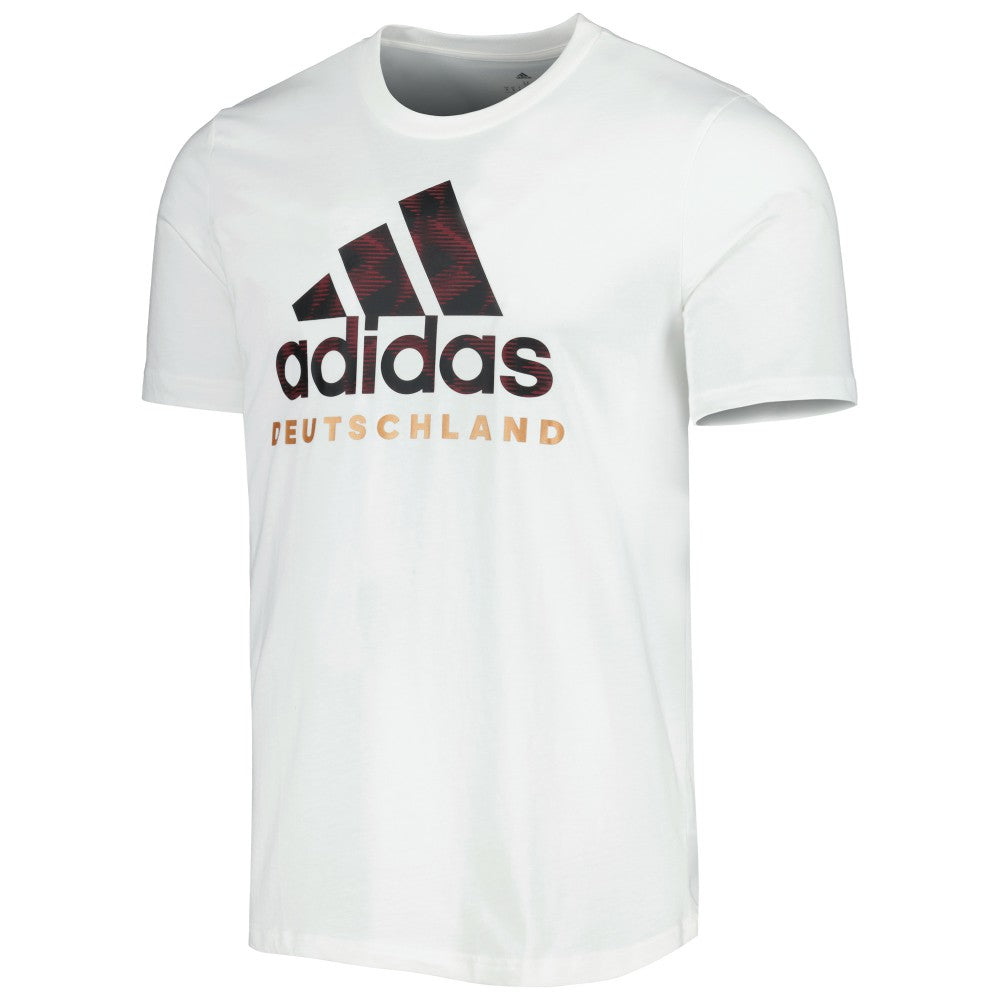 Germany National Team DNA Graphic T-Shirt - Adidas White