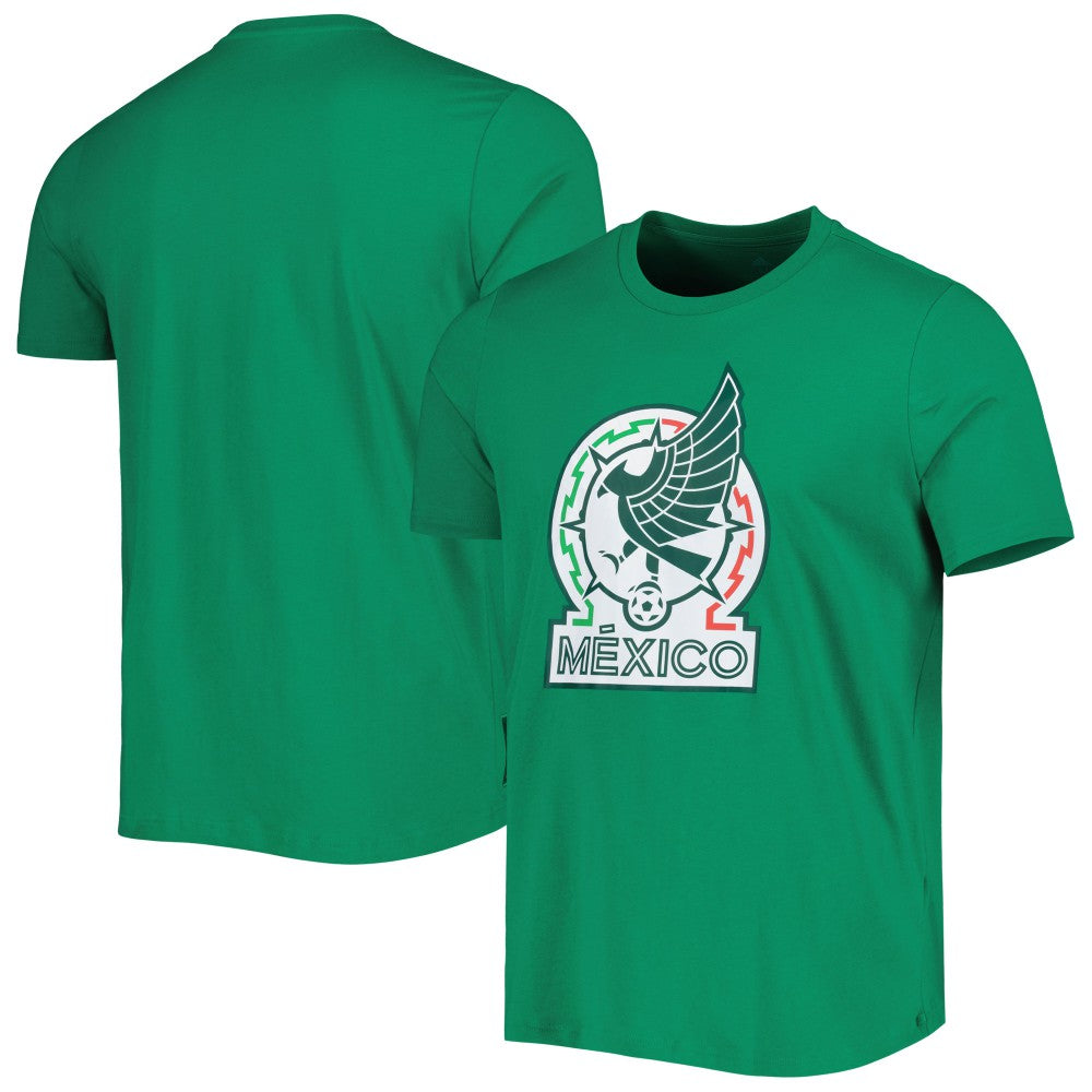 Mexico National Team DNA Graphic T-Shirt - Adidas Green
