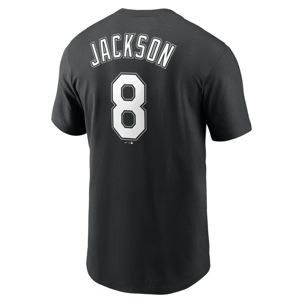 MLB Bo Jackson Chicago White Sox Nike Cooperstown Collection Name & Number T-Shirt