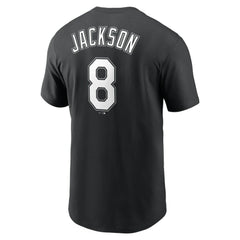 MLB Bo Jackson Chicago White Sox Nike Cooperstown Collection Name & Number T-Shirt