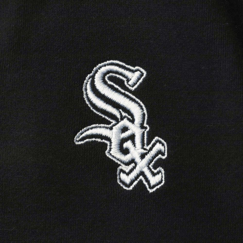 MLB Chicago White Sox The Wild Collective Women's Two-Hit Quarter-Zip Pullover Top