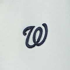 MLB Washington Nationals The Wild Collective Women's Two-Hit Quarter-Zip Pullover Top