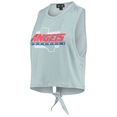 MLB Los Angeles Angels The Wild Collective Women's Open Back Twist-Tie Tank Top