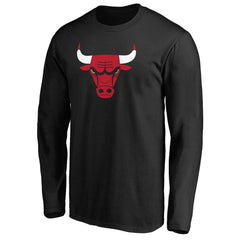 NBA Chicago Bulls Primary Team Logo Long Sleeve T-Shirt sale