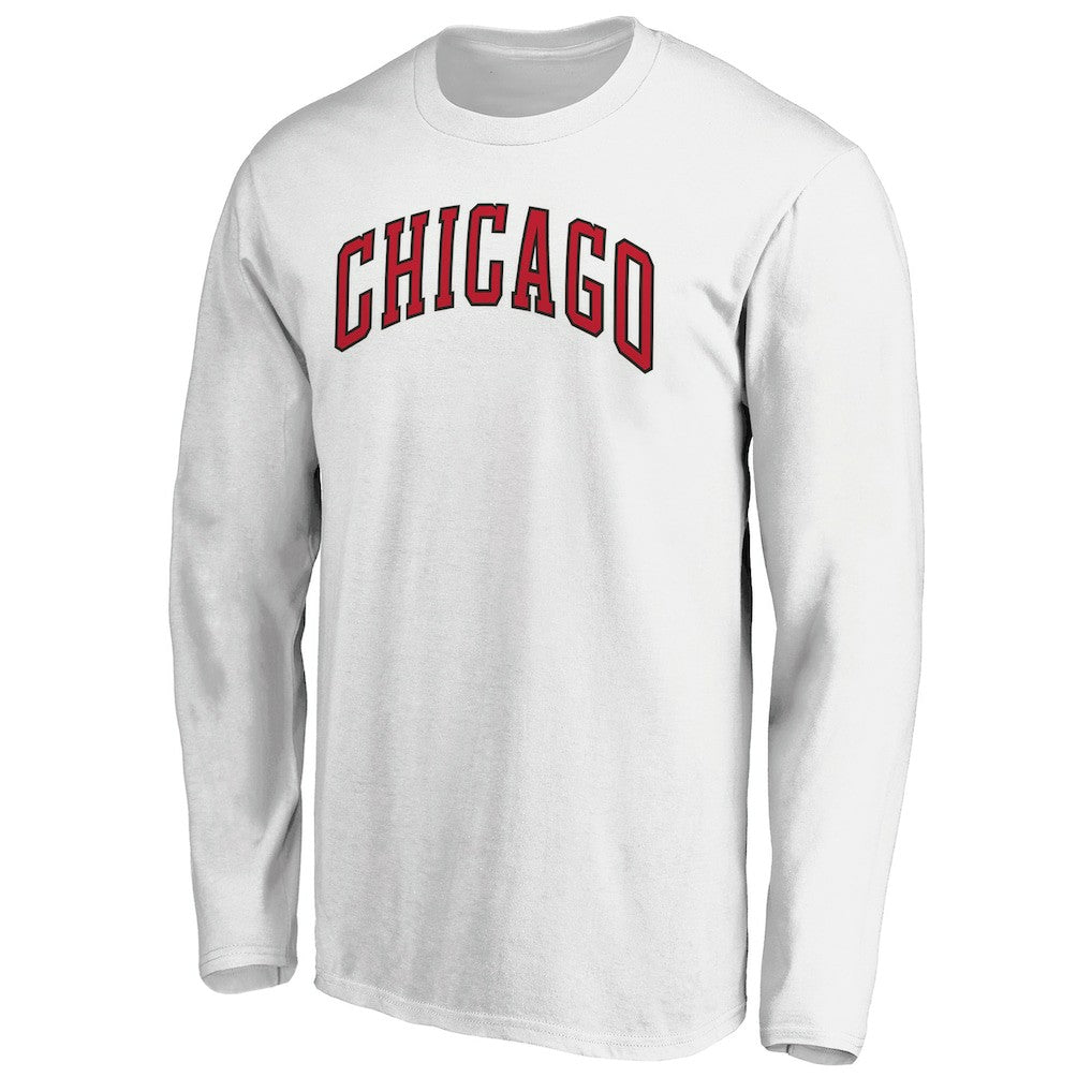 NBA Chicago Bulls Alternate Team Logo Long Sleeve T-Shirt sale