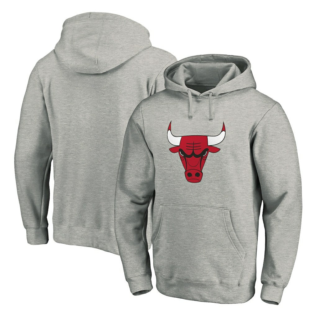 NBA Chicago Bulls Primary Mascot Logo Pullover Hoodie
