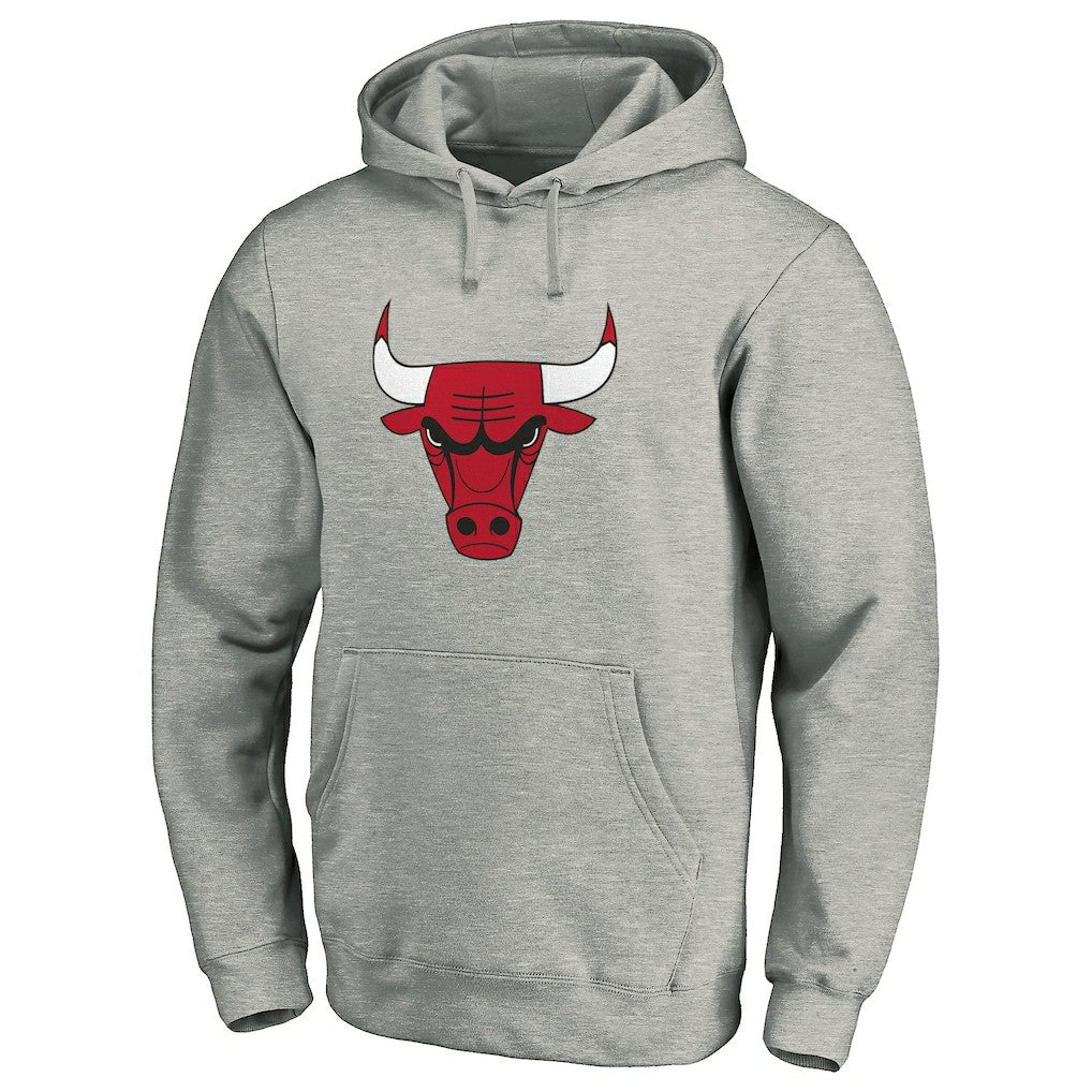 NBA Chicago Bulls Primary Mascot Logo Pullover Hoodie