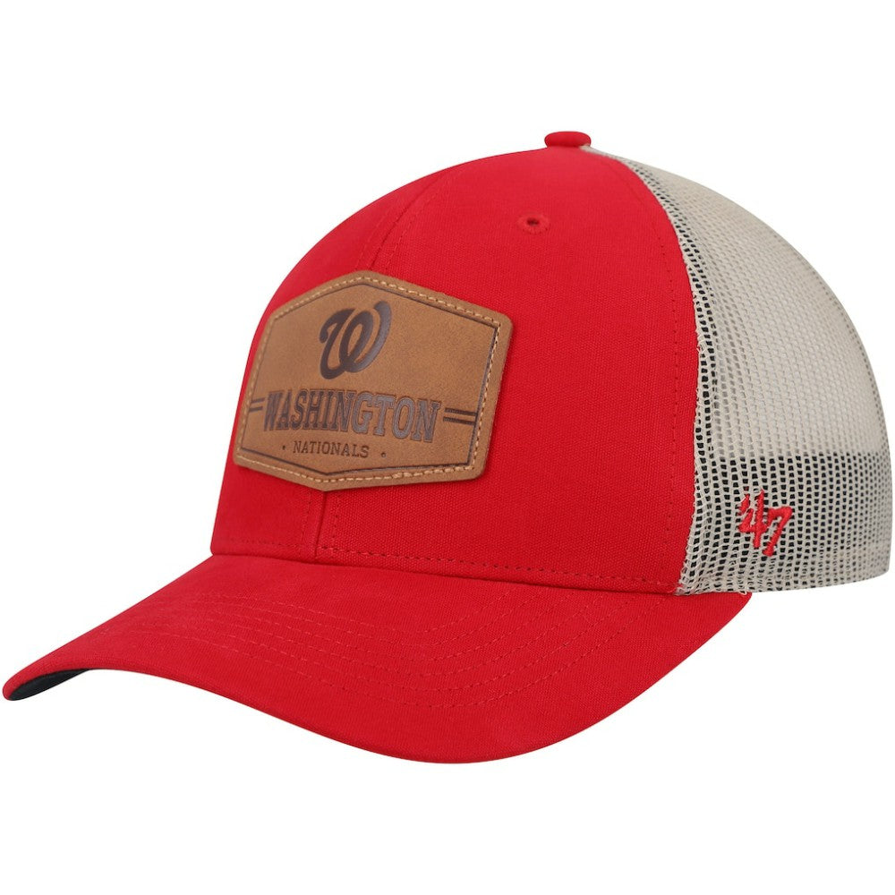 MLB Washington Nationals '47 Rawhide Trucker Snapback Hat