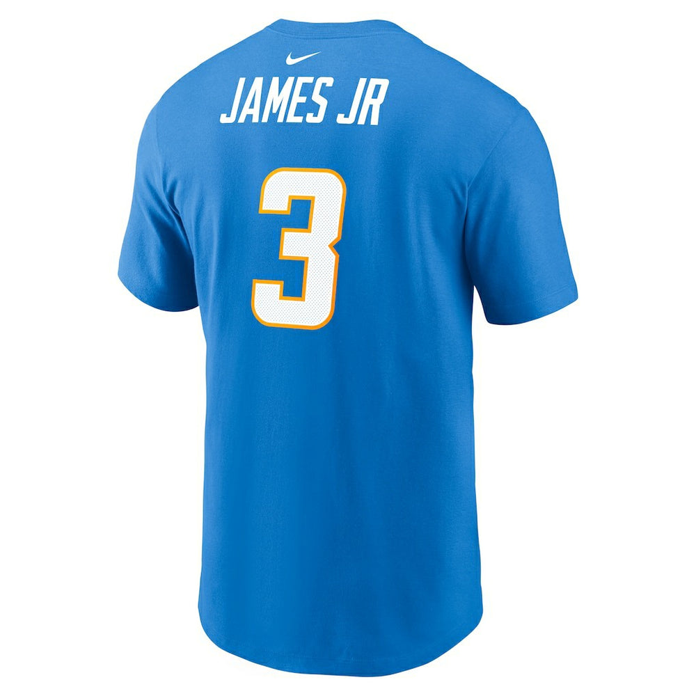 Derwin James Jr.  Player Name & Number T-Shirt - Los Angeles Chargers