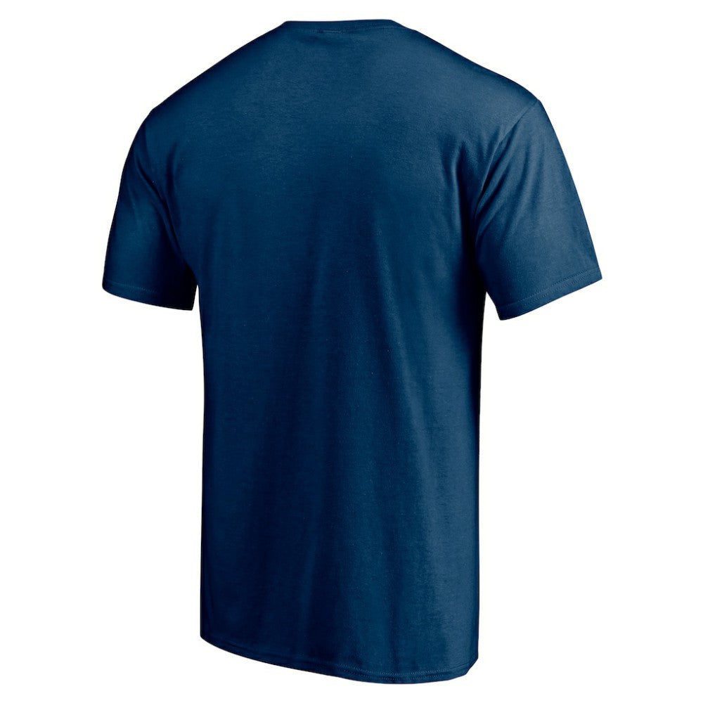 NHL Deep Sea Blue Seattle Kraken Primary Logo T-Shirt