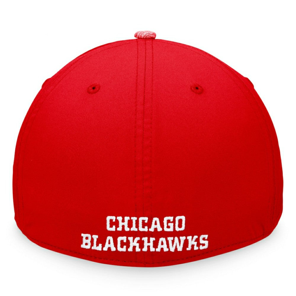 NHL Red Chicago Blackhawks Fanatics Defender Flex Hat