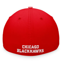 NHL Red Chicago Blackhawks Fanatics Defender Flex Hat