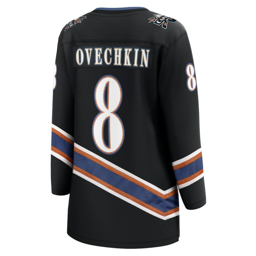 NHL Black Alexander Ovechkin Washington Capitals Fanatics Women's Special Edition 2.0 Breakaway Player Jersey