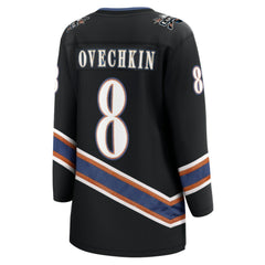 NHL Black Alexander Ovechkin Washington Capitals Fanatics Women's Special Edition 2.0 Breakaway Player Jersey