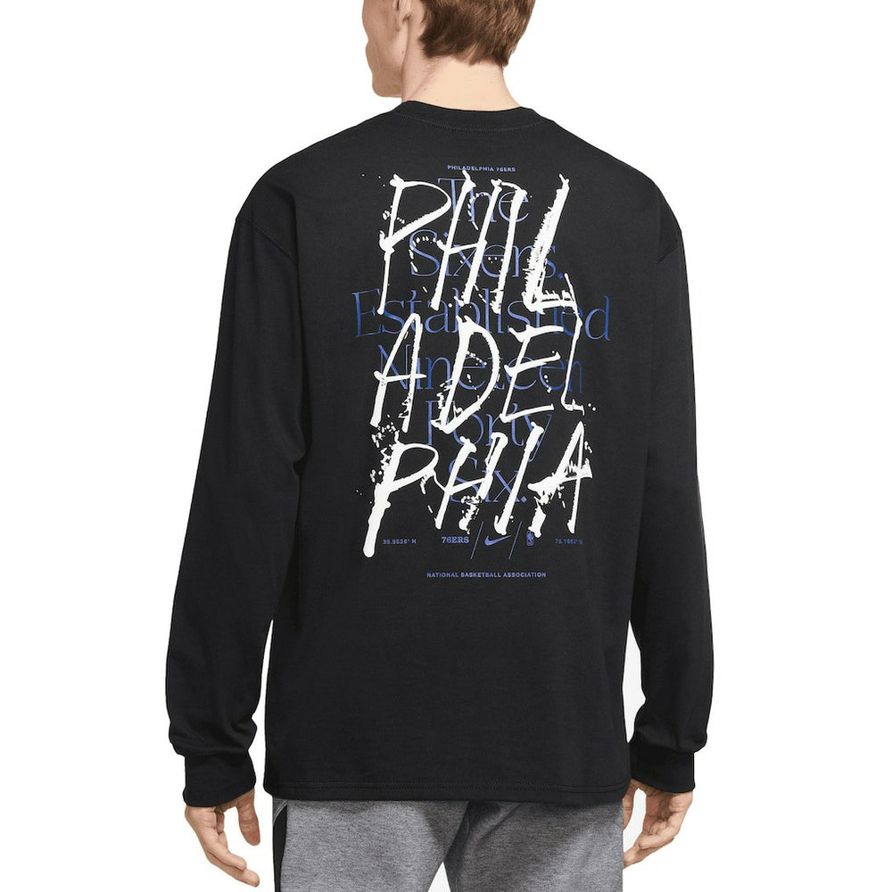 NBA Philadelphia 76ers Courtside Established City Max90 Long Sleeve T-Shirt