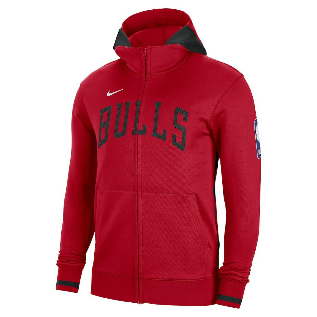 NBA Chicago Bulls Authentic Showtime Performance Full-Zip Hoodie