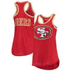 G-III 4Her by Carl Banks Women's Tater Burnout Tank Top - San Francisco 49ers