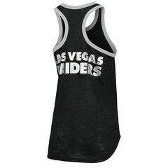 G-III 4Her by Carl Banks Women's Tater Burnout Tank Top - Las Vegas Raiders