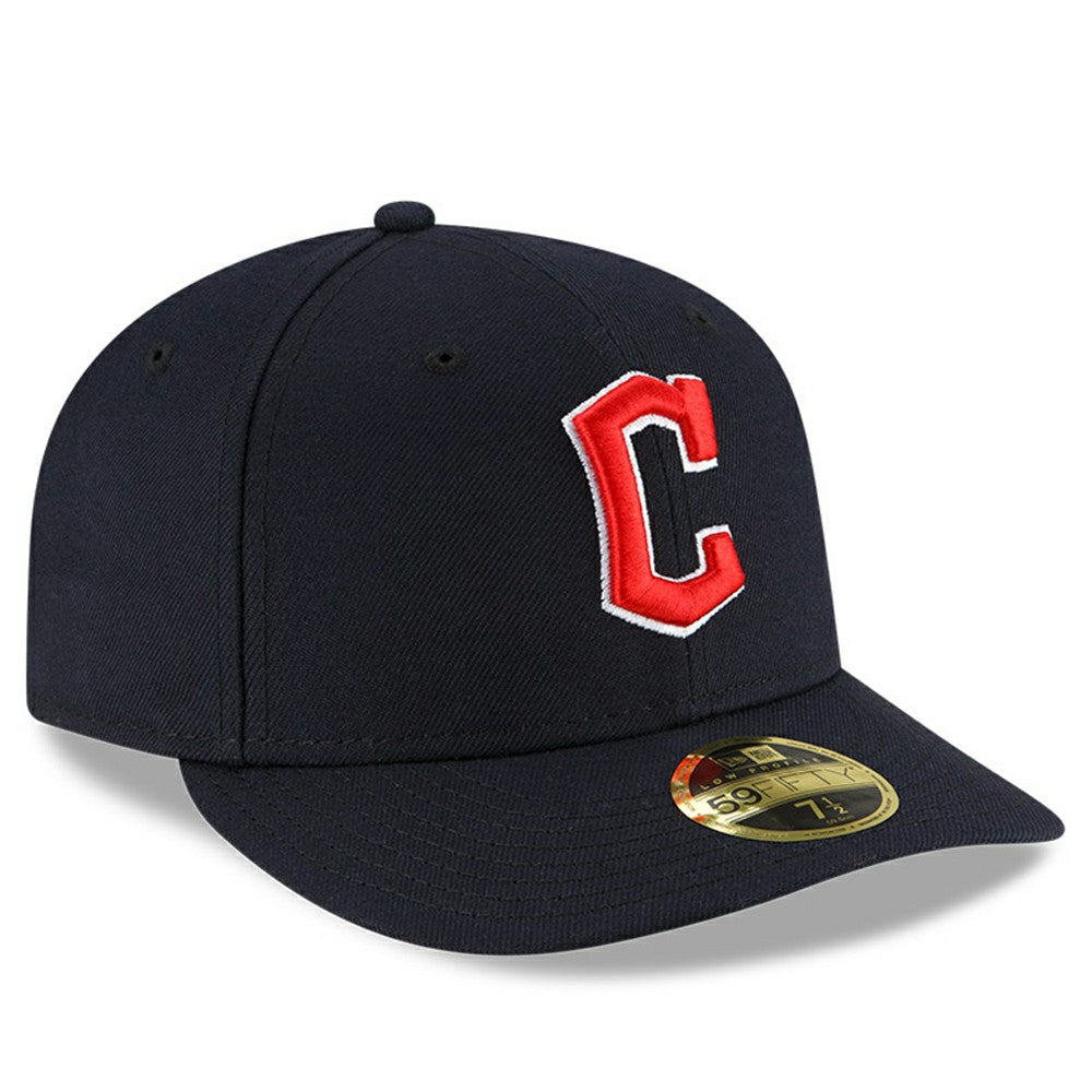 MLB Cleveland Guardians New Era Authentic Collection On-Field Road Low Profile 59FIFTY Fitted Hat